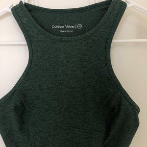 Outdoor Voices Athena Compression Crop Top- xs